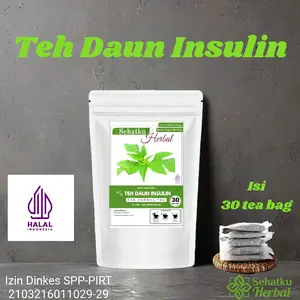 Teh celup diabet daun insulin