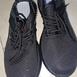 GenGeGo  Sepatu keselamatan, sepatu perlindungan pekerjaan, anti menghancurkan dan anti penerbangan sepatu listrik terpisah ringan untuk listrik, sepatu keselamatan konstruksi