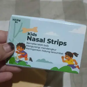 10 pcs Plester Anak Hidung Nasal Strips Kids Nose Strips Anti Dengkur Ngorok Nasal Plast Strips Hidung Nose Tape