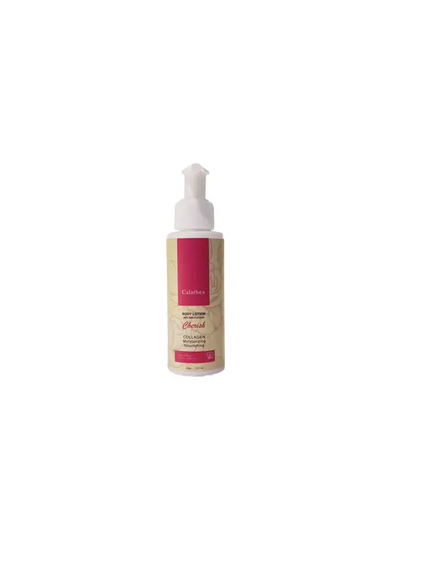 Calathea Body Lotion Cherish & Sparkle - Mencerahkan Kulit Kusam Melembabkan Kulit Kering with Niacinamide Collagen Alpha Arbutin 1