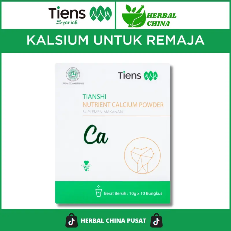 Tianshi Nutrient High Calcium Powder - Kalsium Tiens Untuk Remaja dan Dewasa 0
