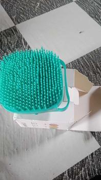 Product Review of Sikat Mandi Dispenser Silicon /Shower Brush Silicon / Sikat Silicone Lembut Dispenser Sabun Mandi   Silikon from 🌹**i S** 0