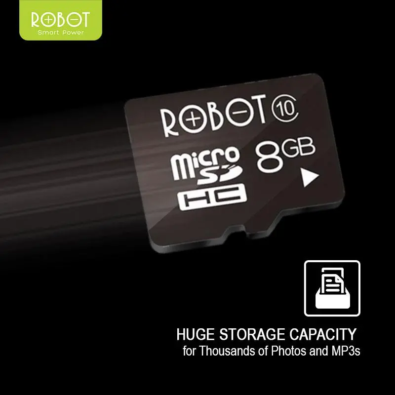 ROBOT Memory Card / Kartu Memori HP / Micro SD (8GB/16GB) Class 10 2