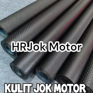 sarung kulit jok motor polos amplas pasir kulit jeruk vario beat scoopy pcx nmax aerox supra