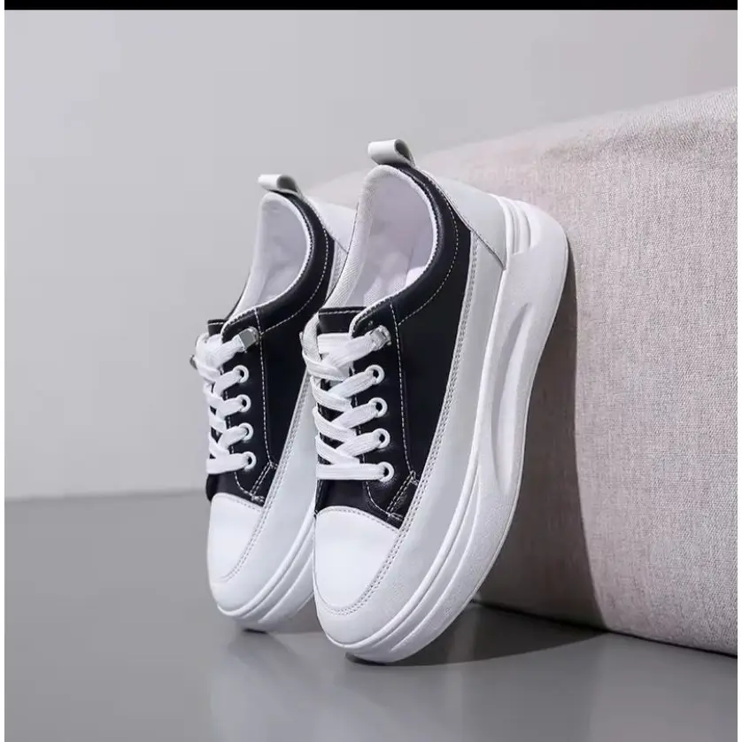 YASMINALSHOP 11- SEPATU CANTIK WANITA SEPATU PUTIH HITAM KUALITAS IMPORT FASHION STYLIST BEST QUALITY