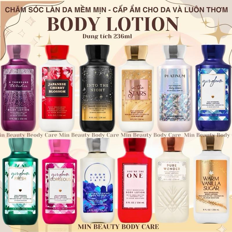 Body Lotion dưỡng thể hương nước hoa 236ml