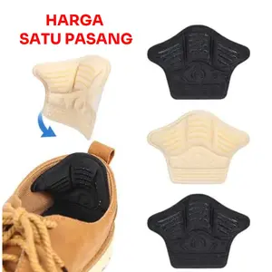 Ganjalan Sepatu Kebesaran Sol Pelindung Tumit Insole Premium Extra Tebal Shoe Sneaker
