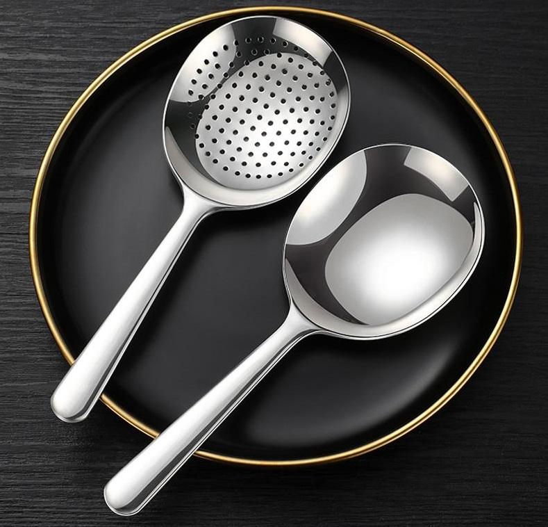 Giá khuyến mãi Thìa múc cơm vá canh muỗng mukbang bản lớn inox 304 dày xịn -#ThìaMúcCơmInox304 #VáCanhInox304 #MuỗngMukbang #ThìaInoxDàyXịn #DụngCụĂnUốngInox