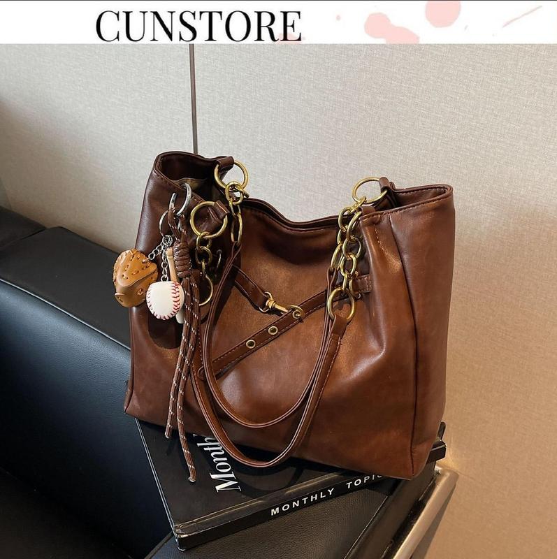  Túi ToTe Du Lịch Đeo Vai Cao Cấp Da Pu Phối Hoạ Tiết Độc Đáo CUN225 