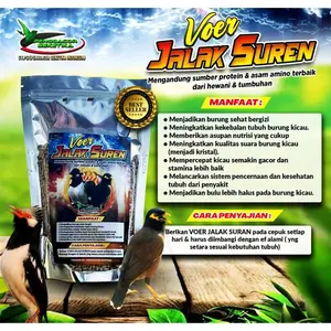 Voer Pakan Jalak Suren Penggacor burung Makanan pakan burung jalak suren