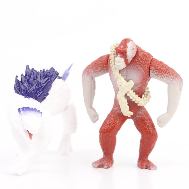 Shimo Godzilla Wars King Kong 2 Bộ Sưu Tập Đồ Chơi Khỉ Đá, Mô Hình Sưu Tập Quà Tặng, 6 Cái / bộ, Năm Phát Hành 2024 4