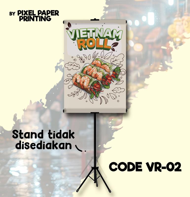 BUNTING VIETNAM ROLL SAIZ BESAR 2x3KAKI - DESIGN TERKINI 1