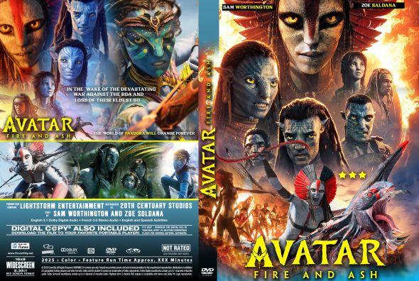 DVD FILEM AVATAR FIRE AND ASH (2025) - DVD AVATAR FIRE AND ASH TERBARU