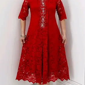 Dres pesta wanita cantik payet mewah Gaun