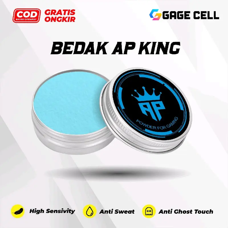 MURAH - POWDER GAMING AP KING ANDRA GZ ST PRO PLAYER / BEDAK GAME LICIN RESPONSIVE PREMIUM 5