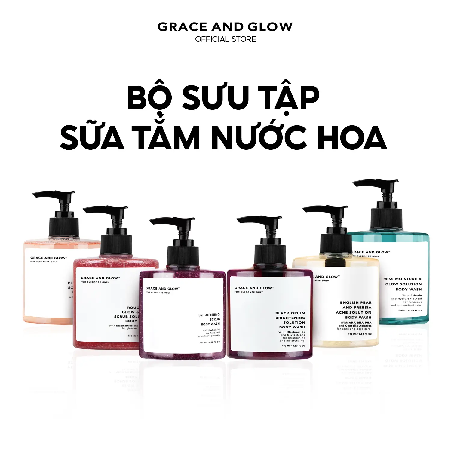 Sữa Tắm Grace And Glow Body Wash 400Ml Skincare Body 400Ml
