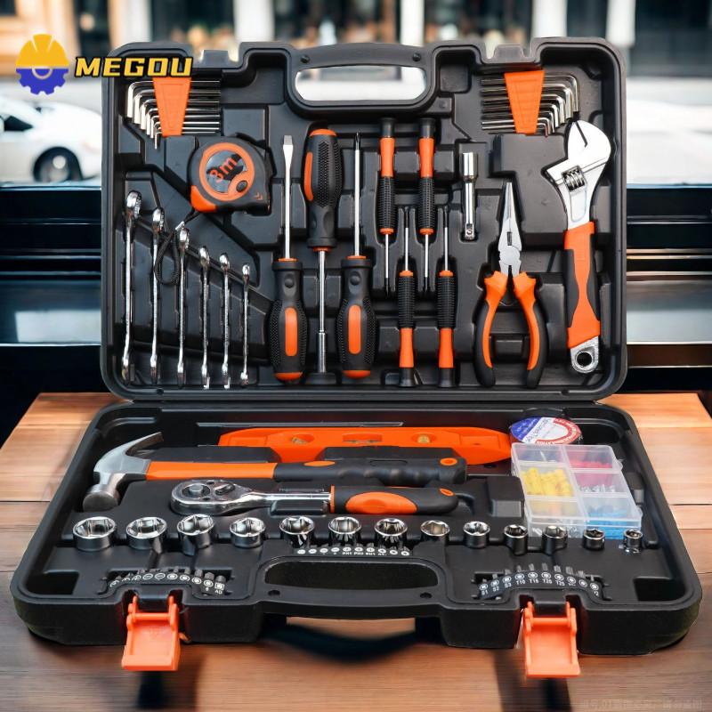 Hộp Đồ Nghề Đa Năng Cao Cấp - Bộ Dụng Cụ Sửa Chữa Ô Tô, Xe Máy & Gia Đình