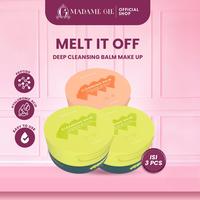 Gambar 【BUNDLE 3 PCS】Madame Gie Madame Melt If Off - Cleansing Balm Make Up Remover Wajah Cleanser - 3 Pcs Peach dari Madame Gie Cosmetics Kota Administrasi Jakarta Barat 1 Tokopedia