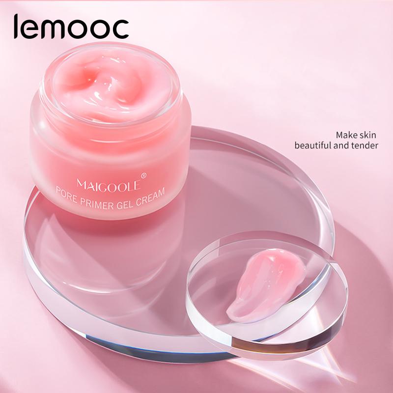 LEMOOC Pore Primer Gel Cream Invisible Pore Primer Long-lasting ...