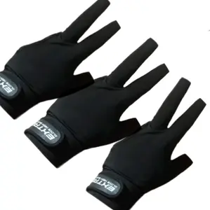 Sarung Tangan Bilyard *sarung tangan bilyard Hitam Extro Blackone Laga Anti Slip sarung tangan bilyard Pria dan wanita sarung tangan perlengkapan olahraga