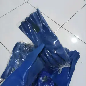 Sarung Tangan Kompan Biru Panjang Comet untuk Perlindungan Tangan Anda