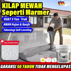 【Mengkhususkan diri dalam pernis selama 10 tahun】cat lantai epoxy 4 warna lantai semen cat lantai semen epoxy floor coating cat kolam cat keramik cat kamar mandi cat cat epoxy lantai cat kolam cat pelapis Biru Hijau
