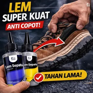Flap Shoes Care - Lem Sepatu Super Kuat Original - Lem Sepatu Cleaner