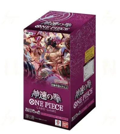 [OP-11] -A FIST OF DIVINE SPEED - One Piece Card Game