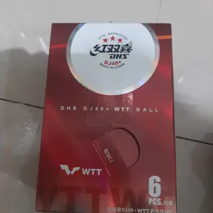 BOLA PINGPONG DHS WTT DJ40+ 3 STAR ITTF WORLD TOUR BOLA TENIS MEJA DHS WTT DJ40+ 3STAR BOLA PING PONG WTT