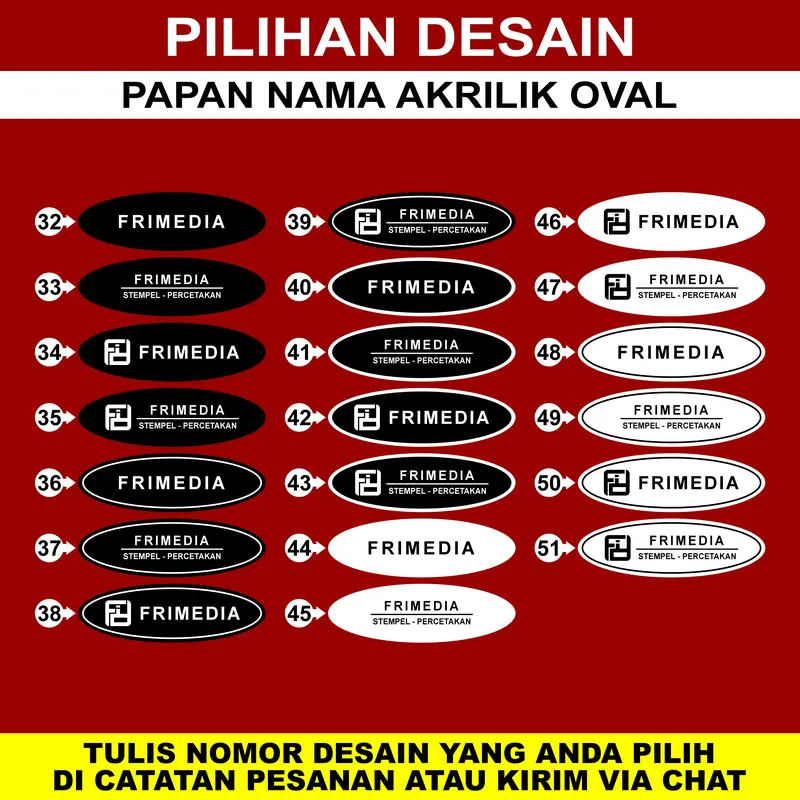 Papan Nama Custom - Nama Dada Bahan Akrilik Berlapis Resin Bening 2