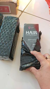 Product Review of (Promo Spesial) Aestika Dark Brown Hair Coloring Shampoo  - Pewarna Rambut Beruban Extract from S**n 1