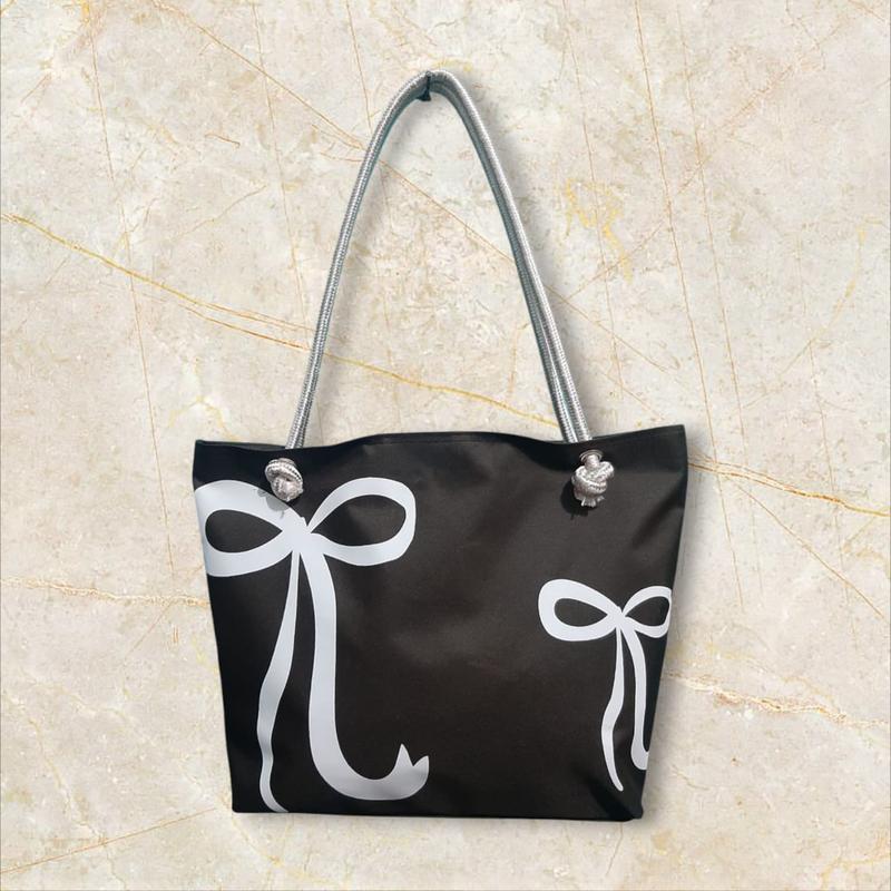 Tote Bag Wanita Motif Terbaru Tas Tote wanita Tali Sumbu Totebag Kekinian/dani alpin bag/motif pita 4