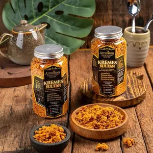 FREE ONGKIR AMESTAN Camilan Makanan Ayam Kremes Sultan 200gr 4 Varian Rasa Original, Pedas, Daun Jeruk