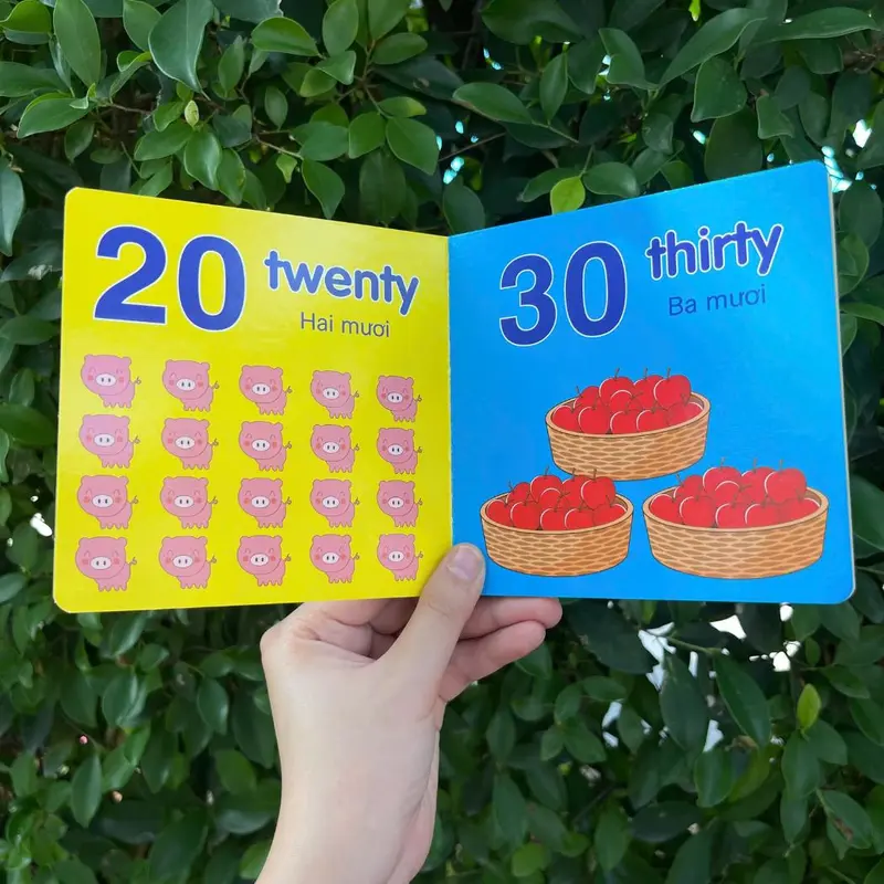 Sách - Bộ 9 Cuốn Thư Viện Hình Ảnh  từ 0-6 tuổi - SBOOKS 6