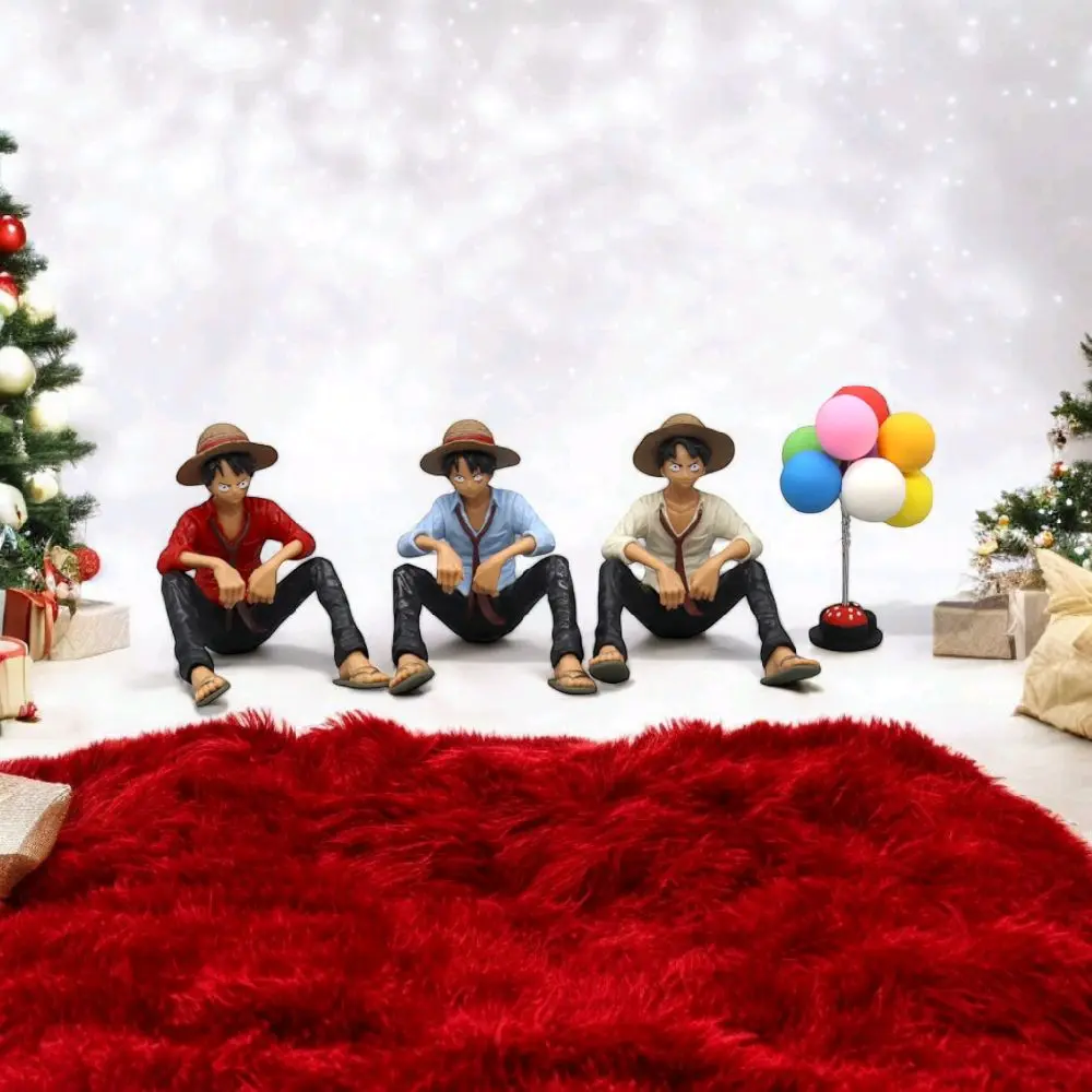 Luffy Merah,Putih,Biru+Balon