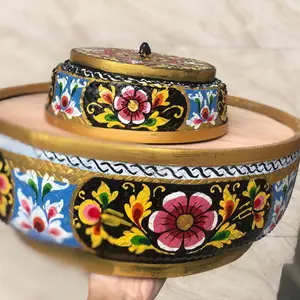 Bokor lukis tangan rambat viral 35cm hitam