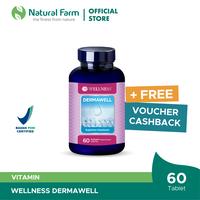 Gambar Wellness Dermawell - 60 Softgels dari Natural Farm Kota Administrasi Jakarta Barat 1 Tokopedia