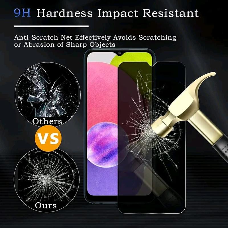 For Oppo A5 2020 A9 2020 Tempered Glass Spy Kaca Anti Privasi Anti Gores Spy Privacy Full Layar 2