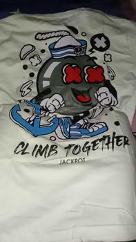 Product Review of Baju Kaos Pria Distro T-Shirt Oblong Atasan Cowok Lengan Pendek Keren Kekinian Climb Together Combed from A**P 0