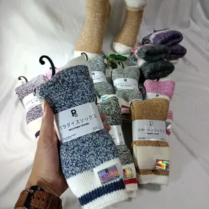KAOS KAKI WOOL WINTER musin dingin super tebal Nyaman Panjang Casual Pria & wanita Pendek