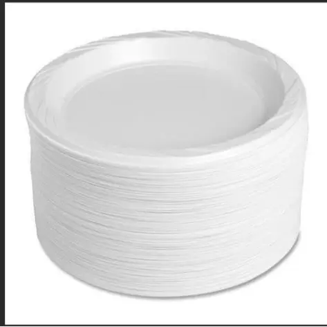 Disposable Plastic Plates 50 per pack