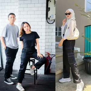 CELANA CARGO LIST M-XXXXL  UNISEX PRIA WANITA