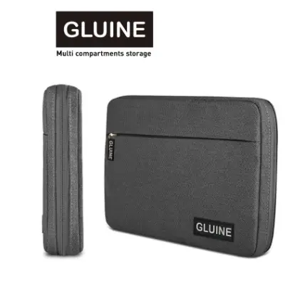 GLUINE# 1368 Travel Gadget Bag Organizer Cable Pouch Tas aksesoris Portable Waterproof untuk Kabel HP Powerbank 6