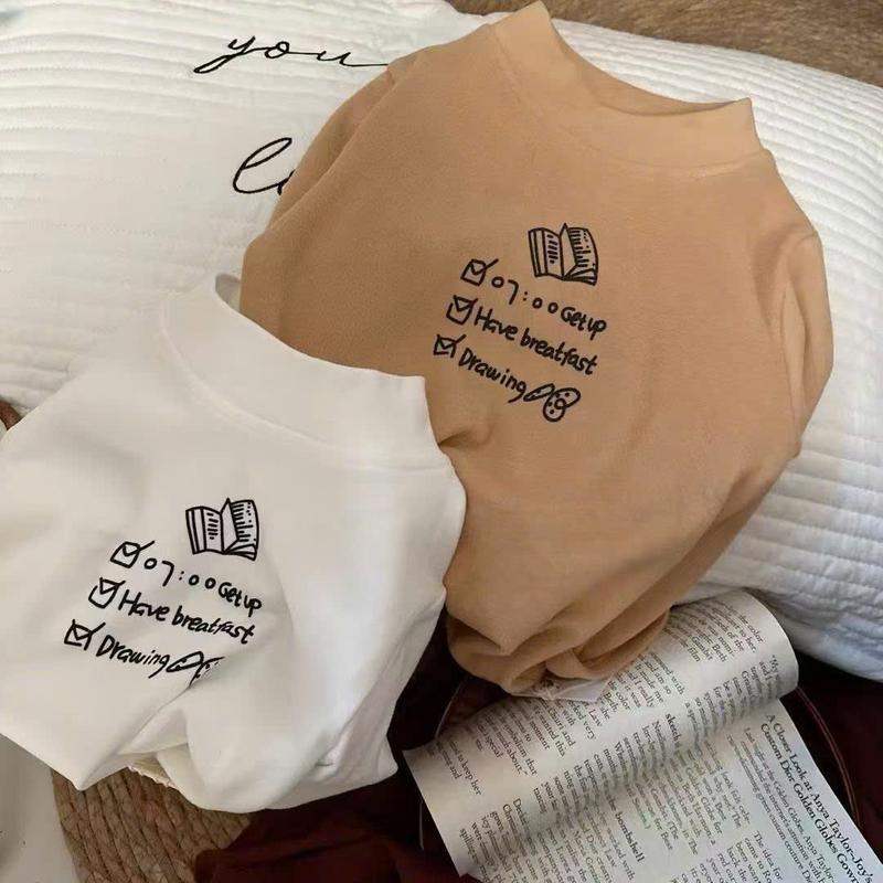 MẸ THÓC Áo bé trai bé gái: Áo giữ nhiệt in hình note book hàng QCCC by KID CLOTHING