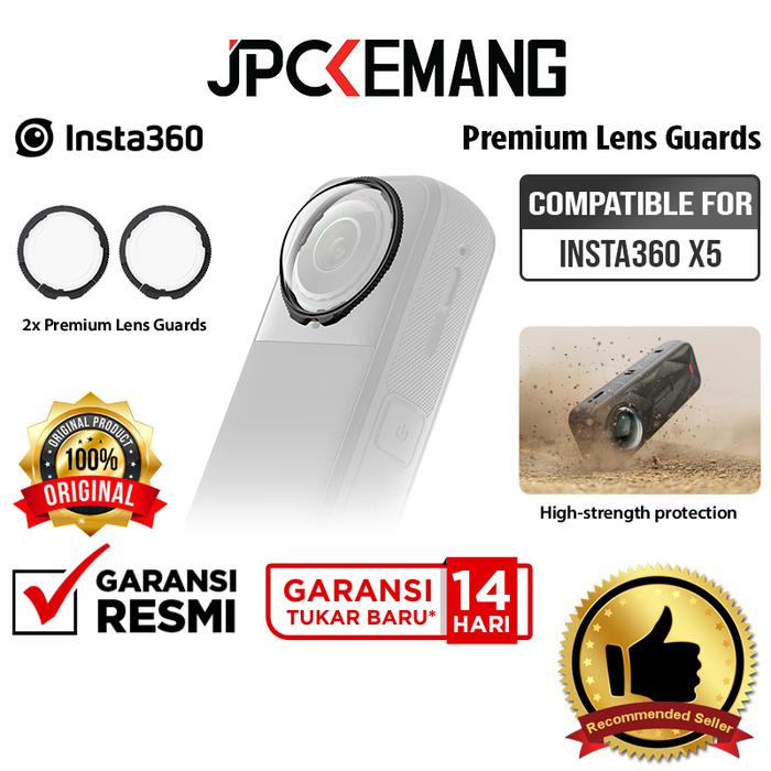 Gambar Insta360 X5 Premium Lens Guards / Standard Lens Guards for Insta 360 X5 Lens Protector Action Camera Garansi Resmi dari JPC Kemang Kota Administrasi Jakarta Selatan Tokopedia