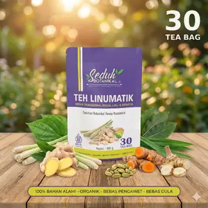 SEDUH BOTANIKAL Teh Linumatik  | Pegal Linu Rematik | Resep Teh Rempah JSR | 30 Tea Bag