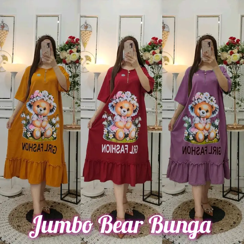 Dress Voxy Jumbo Sablon Busui 8