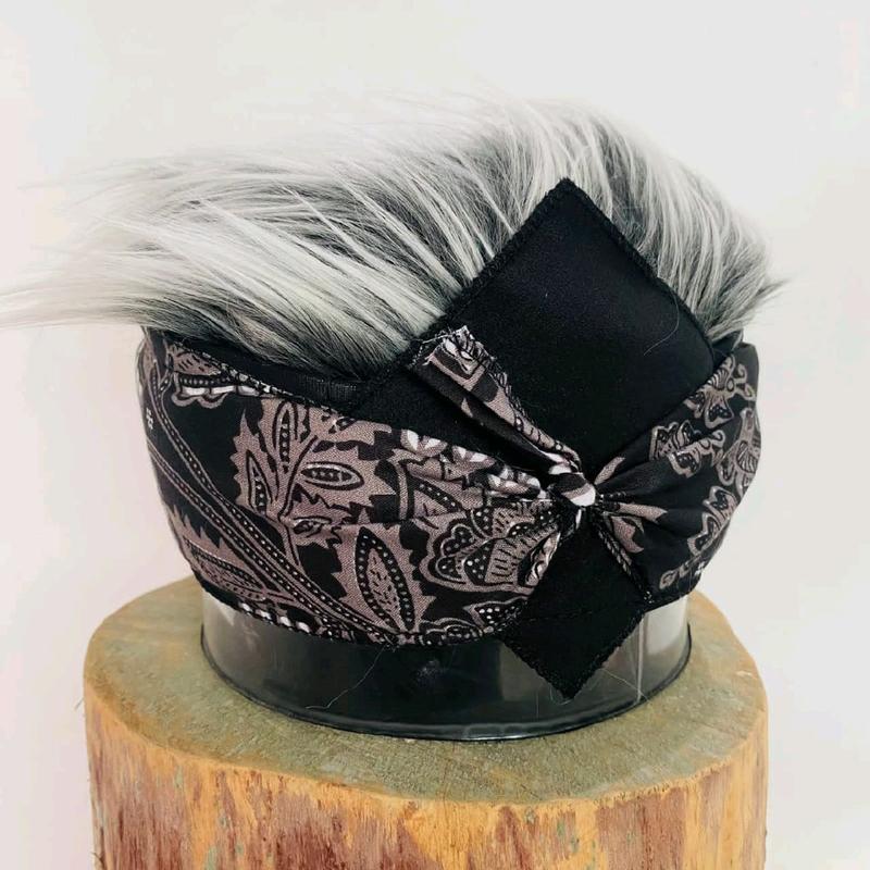udeng rambut palsu totopong sunda bulu Korea 3