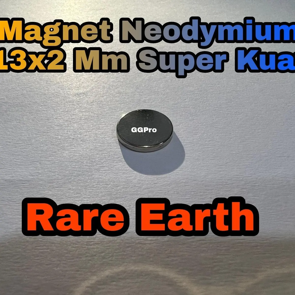 MAGNET NEODYMIUM 13x2 MM Super Kuat, Super Strong, untuk box, untuk mesin, multifungsi, N42