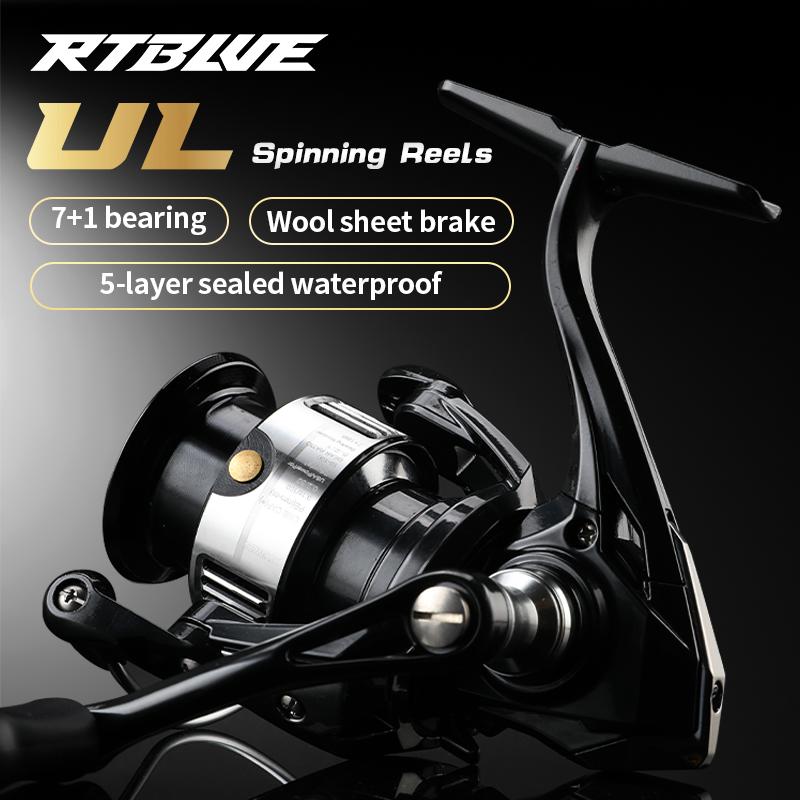 รอกตกปลา BEARKING RTBLUE-UL Series 1000-3000 สแตนเลส 5.2:1 ระบบลาก 5KG เหมาะสำหรับน้ำเค็มและน้ำลึก แ